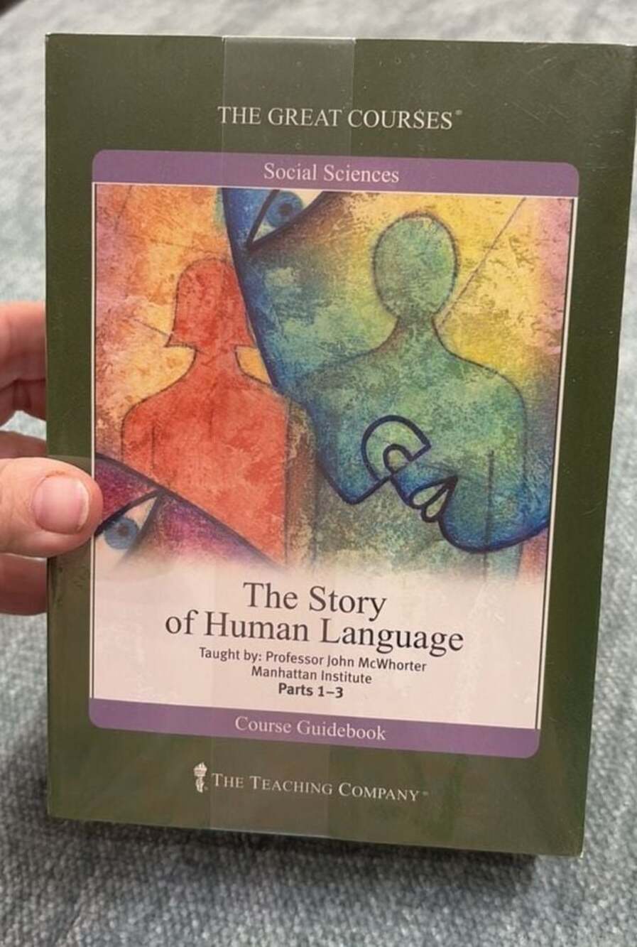 The Great Courses The Story of Human Language DVD Set with Course Guidebook